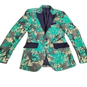 🍀 ANGELINO Gold & Green Blazer | Sport Coat - SIZE 38
